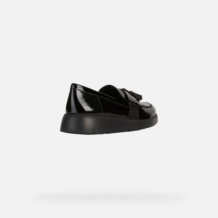 Geox Loafers ARLARA A Leather Loafers Black Woman Geox Black 8211 Woman