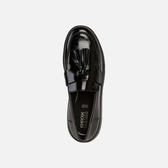 Geox Loafers ARLARA A Leather Loafers Black Woman Geox Black 8211 Woman