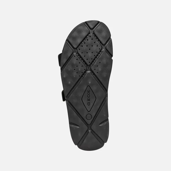 Geox Mules And Slippers XAND 2S MAN Black Slides Shoes Black 8211 Man