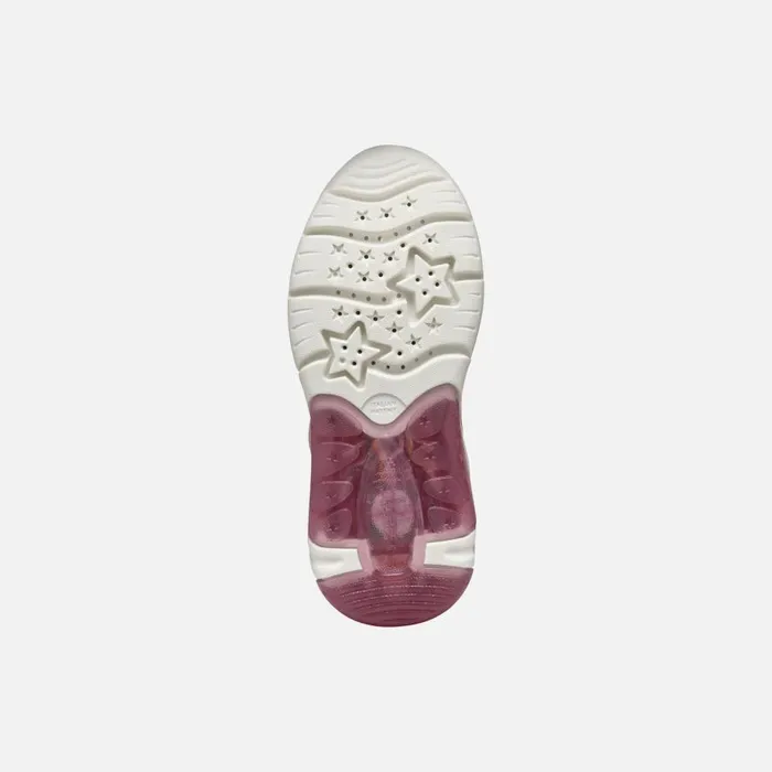 Geox Sneakers FADINLIGHT JUNIOR Light RosePlatinum Alice 8211 Disney Light Roseplatinum 8211 Kids