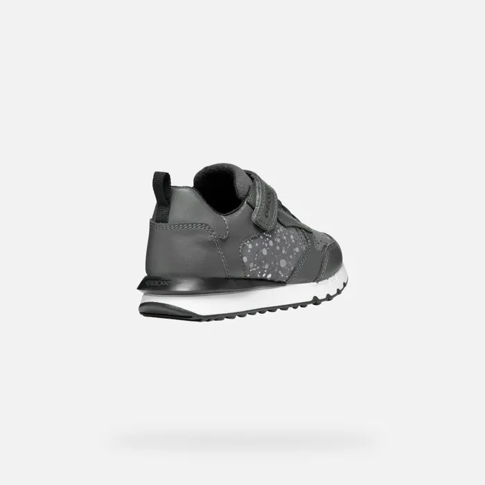 Geox Sneakers FASTICS GIRL Dark Grey Low Top Sneakers Dark Grey 8211 Kids