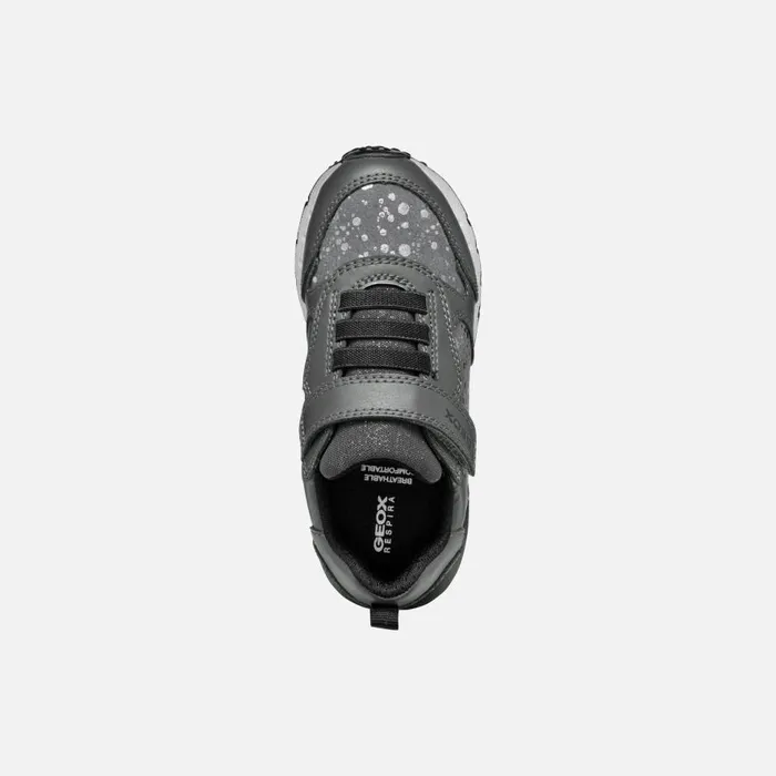 Geox Sneakers FASTICS GIRL Dark Grey Low Top Sneakers Dark Grey 8211 Kids