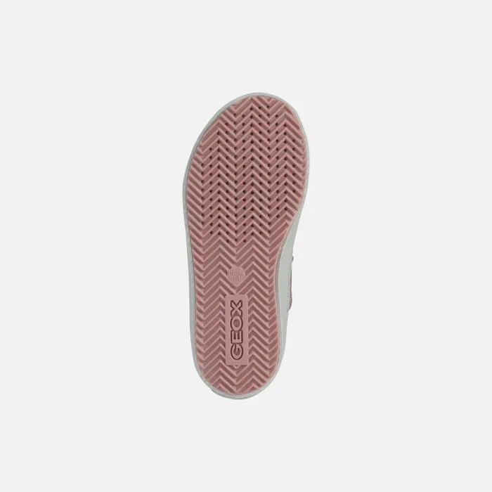 Geox Sneakers KALISPERA GIRL High Top Sneakers Pink Junior Girl Geox Dark Pink 8211 Kids