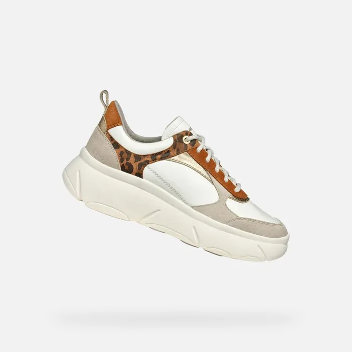 Geox Sneakers NEBULA 20 X WOMAN PapyrusLeopard Low Top Sneakers Papyrusleopard 8211 Woman Geox Sneakers NEBULA 20 X WOMAN PapyrusLeopard Low Top Sneakers Papyrusleopard 8211 Woman