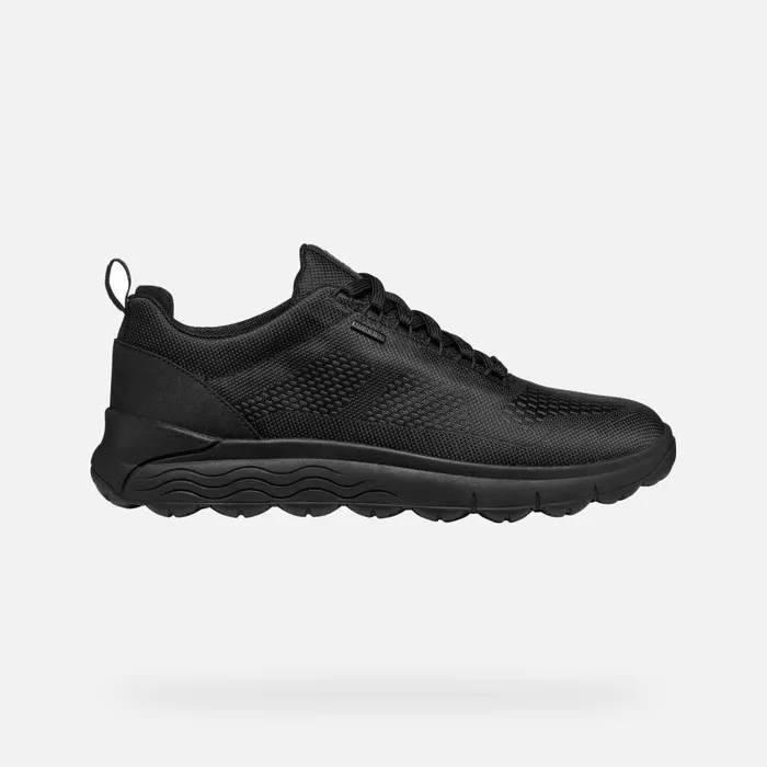 Geox Sneakers SPHERICA 4X4 ABX MAN Black Waterproof Trainers Black 8211 Man
