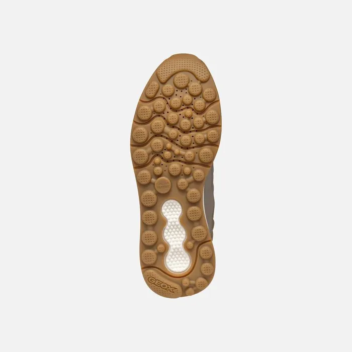 Geox Sneakers SPHERICA ACTIF X2 ABX WOMAN Taupe Waterproof Trainers Taupe 8211 Woman