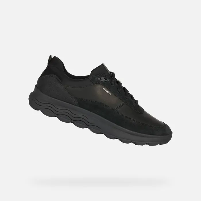 Geox Sneakers SPHERICA E Low Top Sneakers Black Man Geox Black 8211 Man