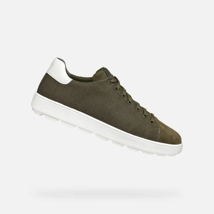 Geox Sneakers SPHERICA ECUB1 MAN Military Low Top Sneakers Military 8211 Man
