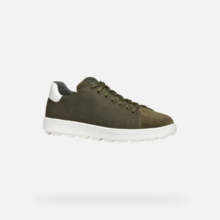 Geox Sneakers SPHERICA ECUB1 MAN Military Low Top Sneakers Military 8211 Man