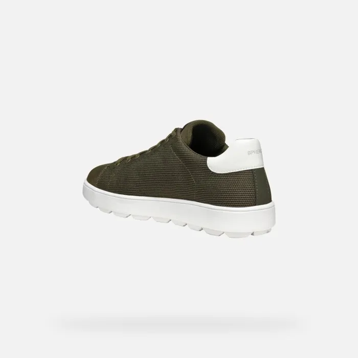 Geox Sneakers SPHERICA ECUB1 MAN Military Low Top Sneakers Military 8211 Man