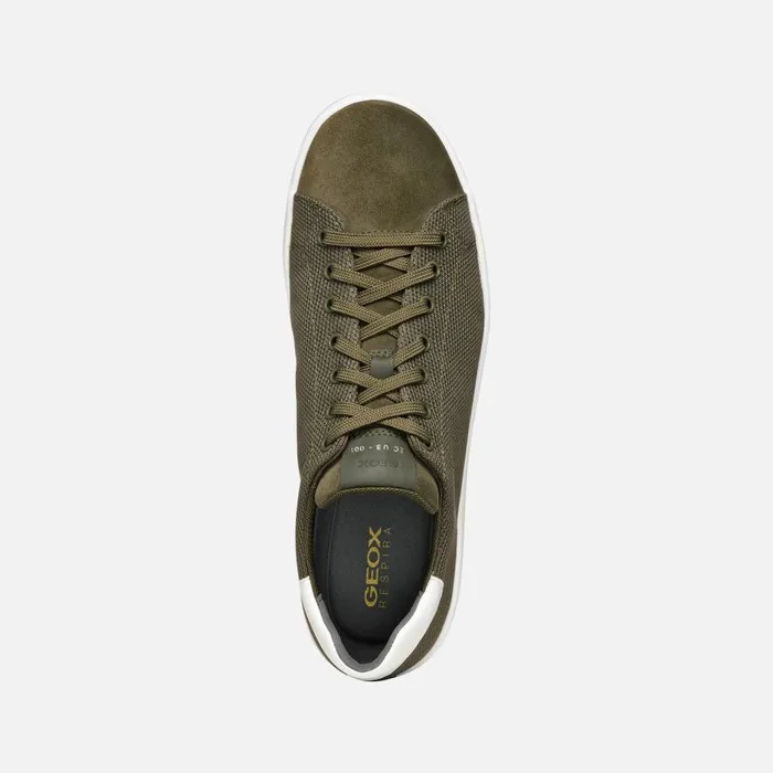 Geox Sneakers SPHERICA ECUB1 MAN Military Low Top Sneakers Military 8211 Man