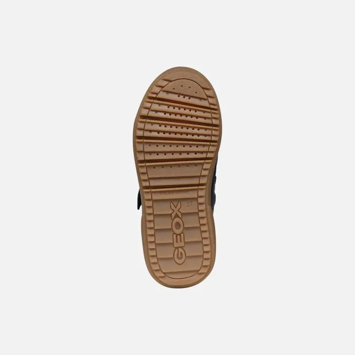 Geox Sneakers THELEVEN ABX BOY NavyCaramel Waterproof Trainers Navycaramel 8211 Kids