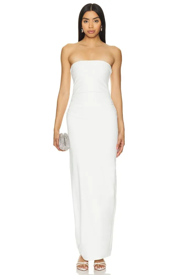 Giana Midi Dress White Women Lovers and Friends Dresses