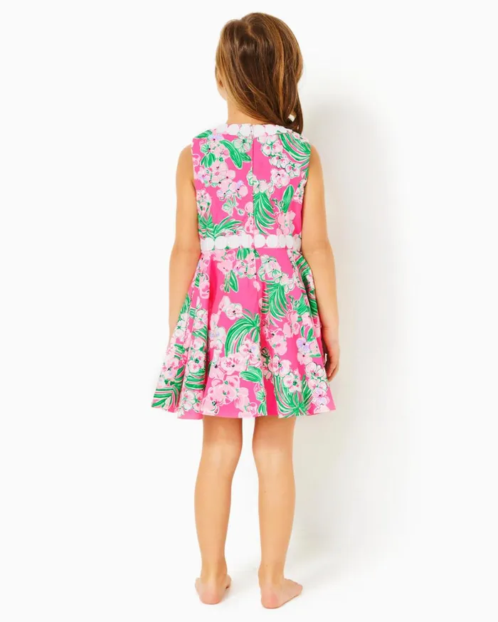 Girls Lilly Pulitzer Girls Dresses and Rompers Girls Idala Cotton Dress Roxie Pink Worth A Look Girls Lilly Pulitzer Girls Dresses and Rompers Girls Idala Cotton Dress Roxie Pink Worth A Look