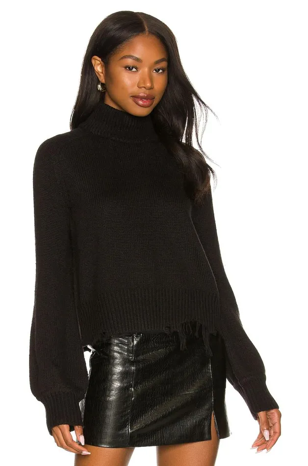 Granite Sweater Black Women Lovers and Friends Sweaters and Knits