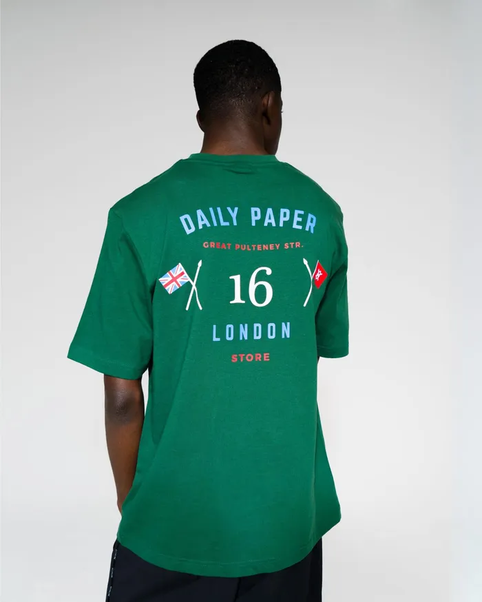 Green London Flagship Store TShirt Men Daily Paper TShirts