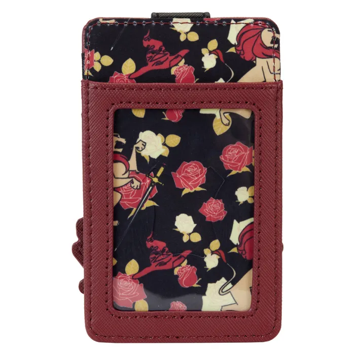 Harry Potter Gryffindor House Floral Tattoo Card Holder Unisex Loungefly Bags and Wallets Harry Potter Gryffindor House Floral Tattoo Card Holder Unisex Loungefly Bags and Wallets