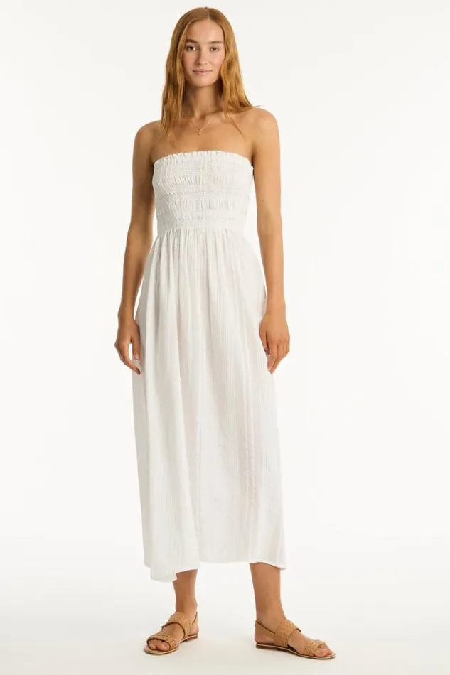 Heatwave Bandeau Dress Heatwave White Women Sea Level Dresses