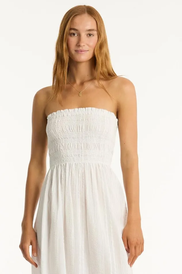 Heatwave Bandeau Dress Heatwave White Women Sea Level Dresses