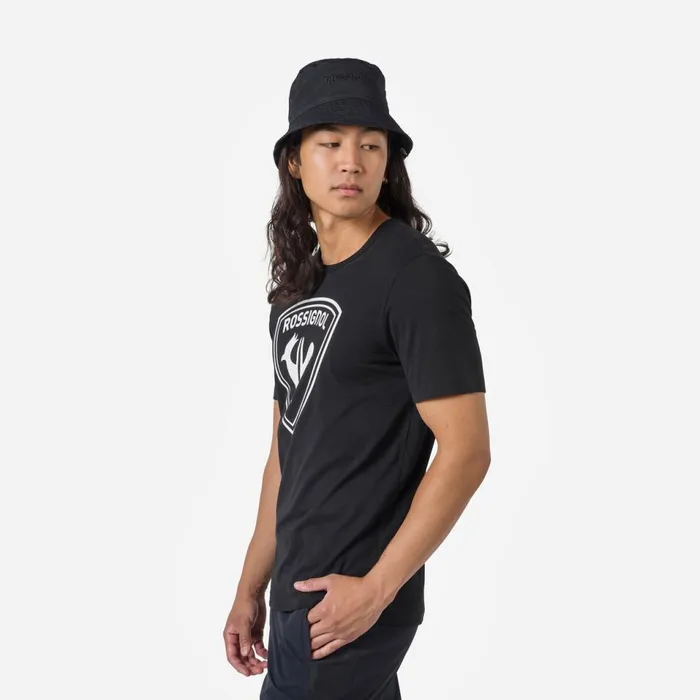 Herren Polos Und TShirts Rossignol Logo Rossignol HerrenTShirt Black200