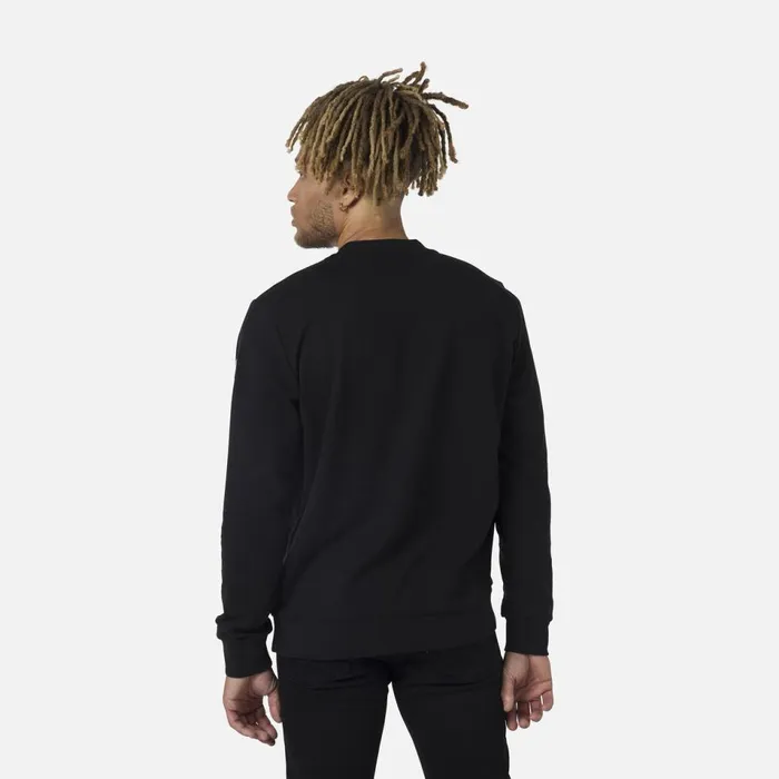 Herren Sweatshirts Und Pullover Rossignol Herrensweatshirt Mit Logo Und Rundhalsausschnitt Black200
