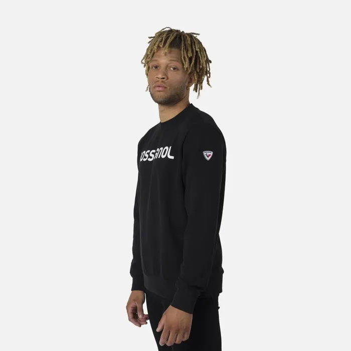 Herren Sweatshirts Und Pullover Rossignol Herrensweatshirt Mit Logo Und Rundhalsausschnitt Black200
