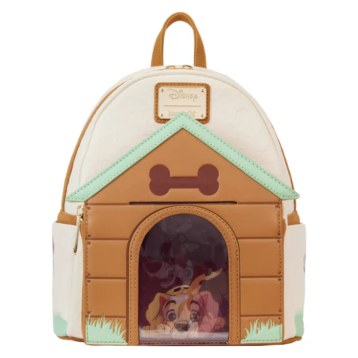 I Heart Disney Dogs Doghouse Triple Lenticular Mini Backpack Unisex Loungefly Backpacks I Heart Disney Dogs Doghouse Triple Lenticular Mini Backpack Unisex Loungefly Backpacks