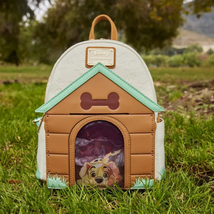 I Heart Disney Dogs Doghouse Triple Lenticular Mini Backpack Unisex Loungefly Backpacks I Heart Disney Dogs Doghouse Triple Lenticular Mini Backpack Unisex Loungefly Backpacks