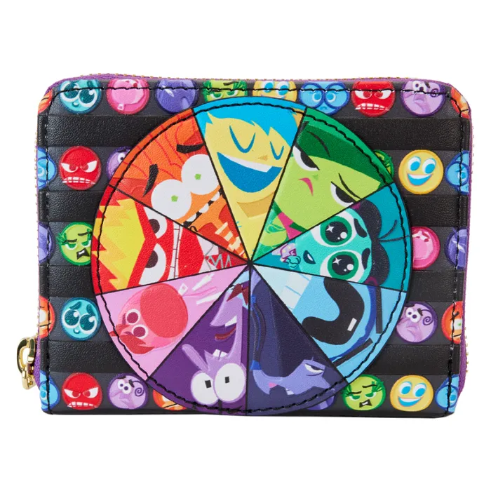 Inside Out 2 Core Memories Zip Around Wallet Unisex Loungefly Bags and Wallets Inside Out 2 Core Memories Zip Around Wallet Unisex Loungefly Bags and Wallets