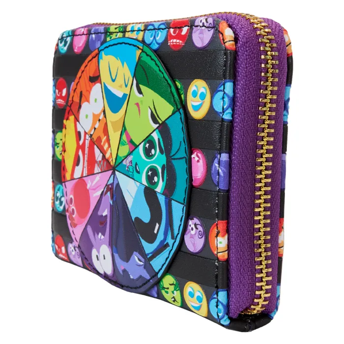 Inside Out 2 Core Memories Zip Around Wallet Unisex Loungefly Bags and Wallets Inside Out 2 Core Memories Zip Around Wallet Unisex Loungefly Bags and Wallets