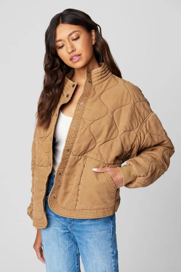 Jackets Women Blank Nyc Chai Tea Jacket Jackets Women Blank Nyc Chai Tea Jacket