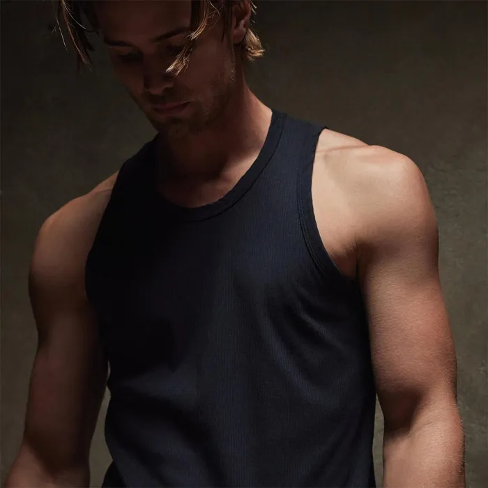 James Perse PolosNovelty Tops LA Skate Tank Deep 8211 Men