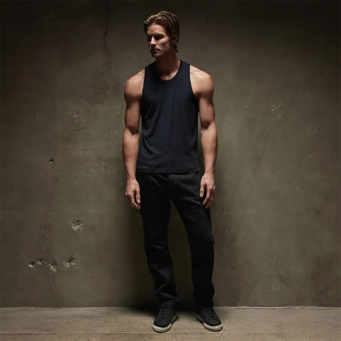 James Perse PolosNovelty Tops LA Skate Tank Deep 8211 Men