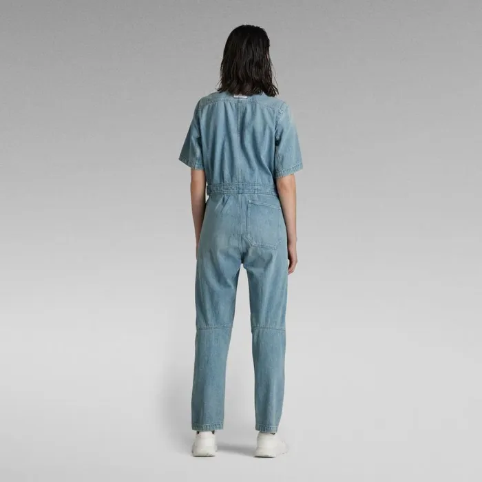 Jumpsuits Women GStar RAW Flight Jumpsuit Vintage Hawaiian Ocean