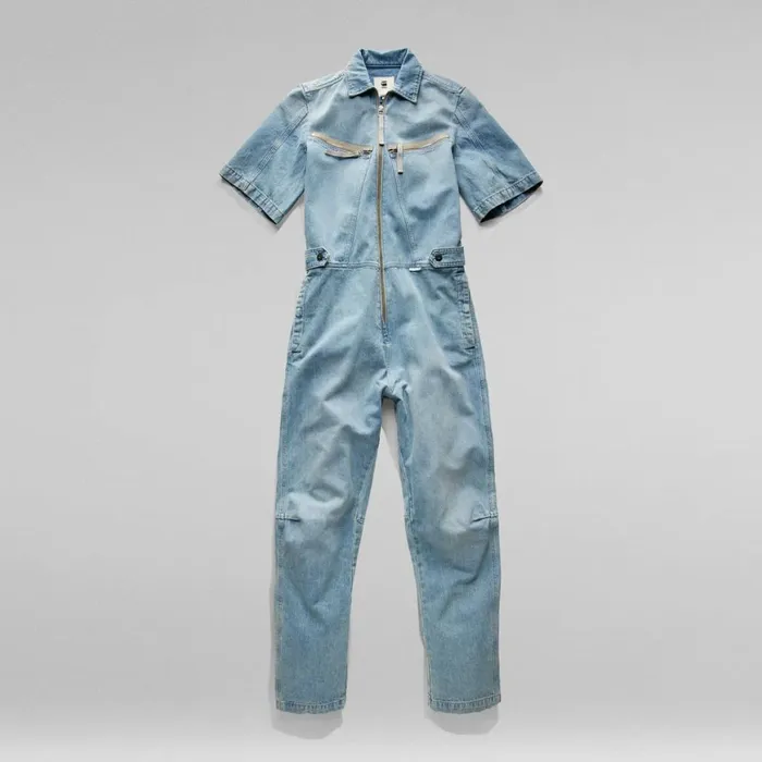 Jumpsuits Women GStar RAW Flight Jumpsuit Vintage Hawaiian Ocean