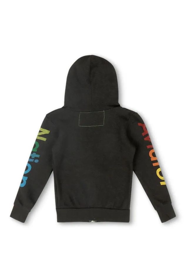 Kids Hoodies Aviator Nation Zip Hoodie 8211 Black