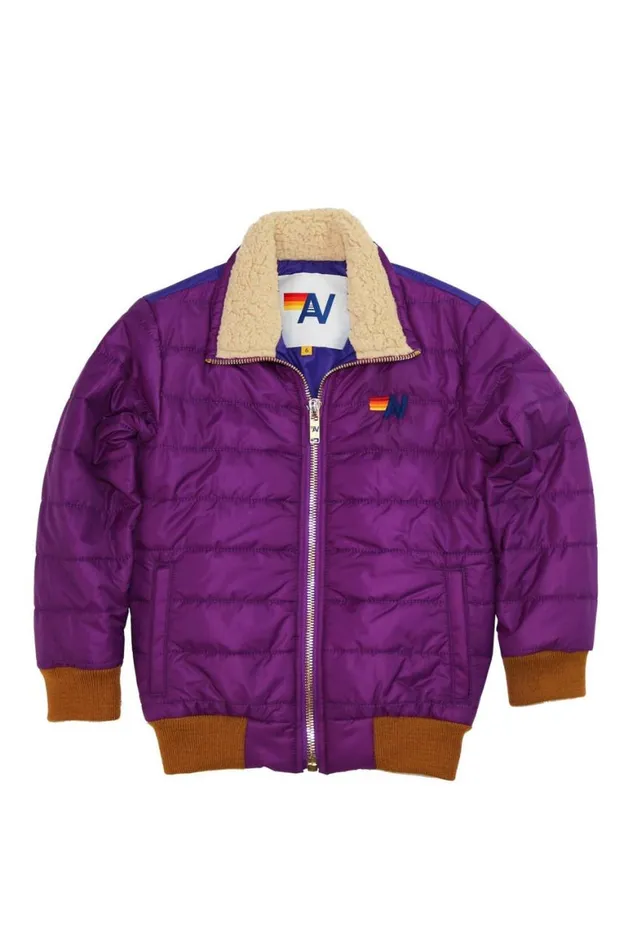 Kids Outerwear Aviator Nation All Seasons Jacket 8211 Gloxinia