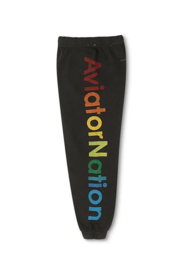 Kids Sweatpants Aviator Nation Sweatpants 8211 Black