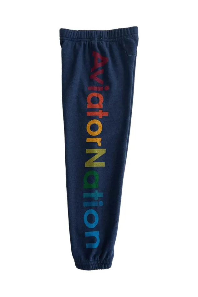 Kids Sweatpants Aviator Nation Sweatpants 8211 Navy