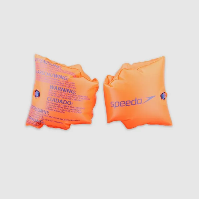Kids Swimming Aids Speedo Junior Armbands Orange
