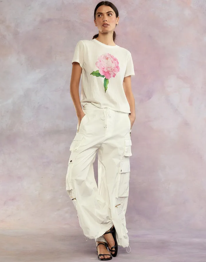 Kim Cargo Pant 8211 White Women Cynthia Rowley Bottoms