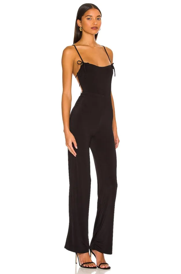 Kitty Jumpsuit Black Women Lovers and Friends Jumpsuits