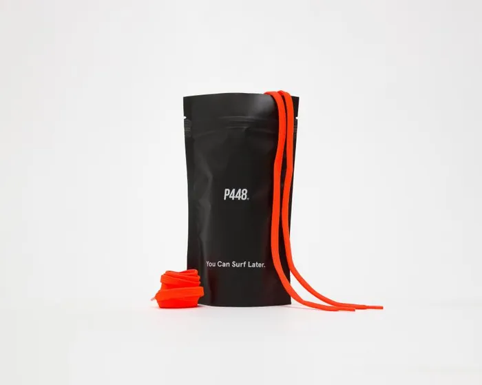 Laces and Accessories WomensMens P448 Shoelaces Fluo Orange