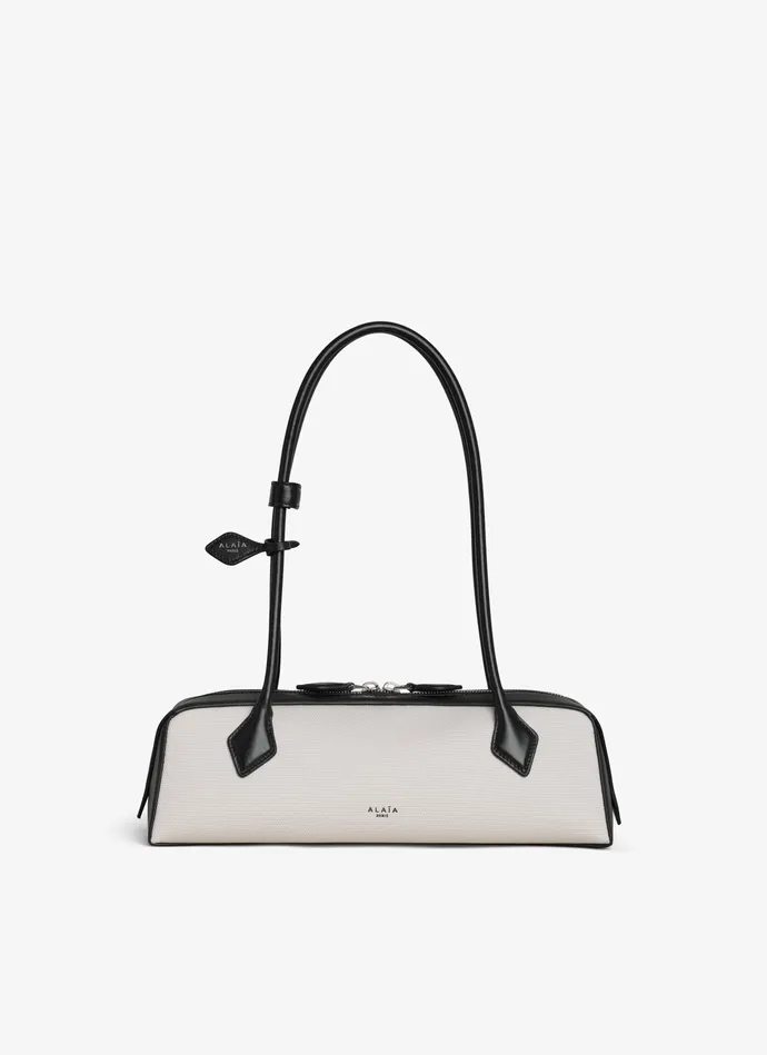LE TECKEL MEDIUM BAG IN CANVAS Women Alaa Le Teckel