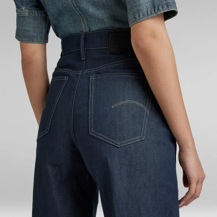 Loose Women GStar RAW Deck Ultra High Wide Leg Jeans Raw Denim
