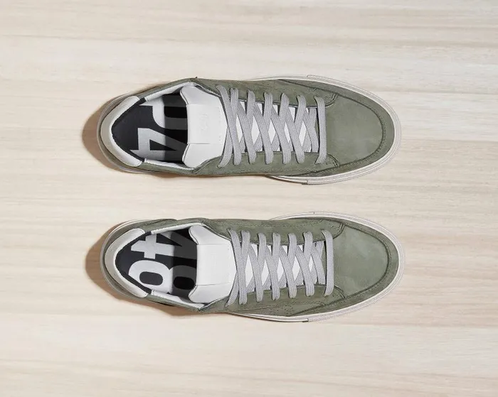 Low Tops Mens P448 Soho ArmyWhite