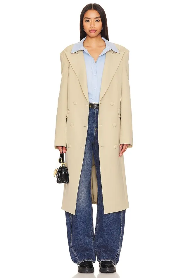 Lyra Coat Sage Green Women Lovers and Friends Jackets and Coats