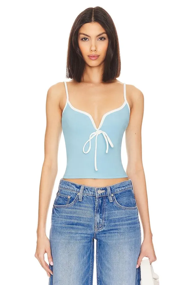 Maddison Top Pool Blue Women Lovers and Friends Tops