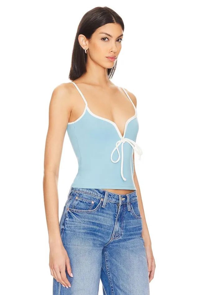 Maddison Top Pool Blue Women Lovers and Friends Tops