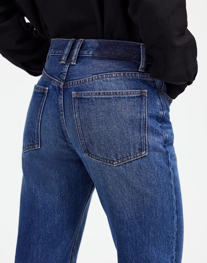 Madewell Alexa Chung For Madewell HighRise Straight Jean In Allendale Wash Allendale Wash Women Jeans